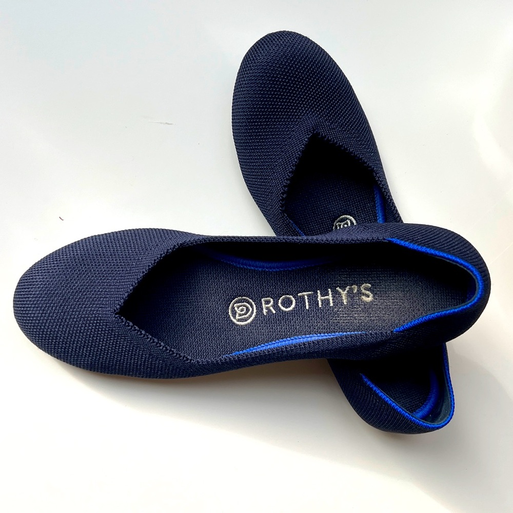 Rothy's Deep Blue Loafers
